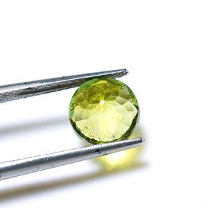 Piedra preciosa de Paraiba redonda facetada Turmalina de limón natural piedra suelta para la fabricación de joyas forma de pera perfecta - Product Image 5