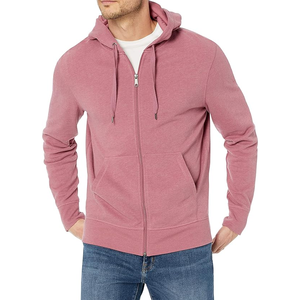 100% algodón térmico en blanco grueso polar peso pesado sudaderas con capucha para hombre diseño personalizado cremallera estampado patrón invierno tamaño 6XL completo con capucha - Product Image 1