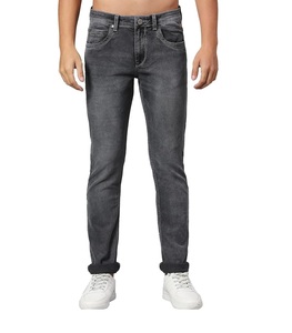 Pantalon en jean personnalisé pour hommes mode décontractée séchage rapide confortable vêtements de rue délavés à l'acide pantalon en jean à la mode vente en gros - Product Image 4
