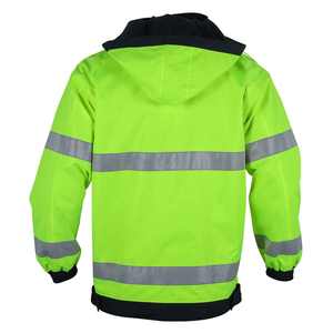 Precio de fábrica más vendido Demanda de los clientes Tamaño personalizado Alta visibilidad Unisex Reflective Road Safety Security Jacket Proveedor - Product Image 3