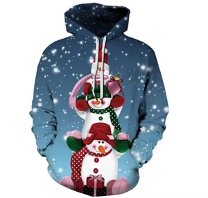 New Design <b>Christmas</b> Men's Pullover <b>Hoodie</b> Comfortable Fashionable 100% Polyester <b>Christmas</b> with Custom Logo Low MOQ - Product Image 1