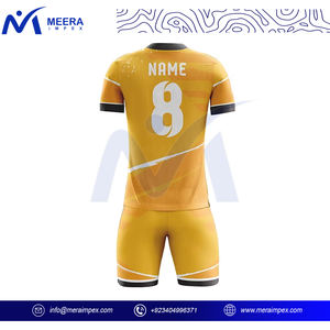 Ropa de fútbol juvenil personalizable, nueva temporada, jersey de fútbol de secado rápido, conjunto completo con camiseta de secado rápido para hombres y mujeres - Product Image 3