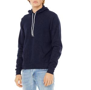 Nouveau Design 100% sweats à capuche respirants hommes basiques coton mélangé Streetwear couleur unie conception personnalisée sweats à capuche pour adultes - Product Image 5