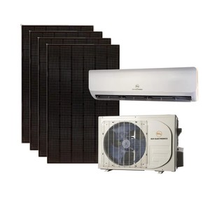 E G4 Energy Star Certified Hybrid Solar Mini-Split ACDC Kit Bomba de calor Aire acondicionado para uso doméstico - Product Image 5