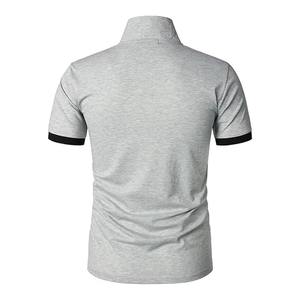 เสื้อยืดโปโลของผู้ชายคอลเลกชันฤดูหนาวหล่อของผู้ผลิตขายส่งสไตล์หรูหรา - Product Image 3