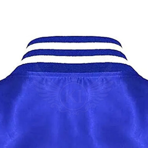 Meilleure qualité XL taille hommes Satin Letterman vestes séchage rapide respirant tissu léger hiver-fabriqué au Pakistan nouvel état - Product Image 4