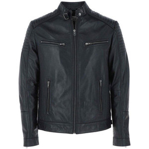 Chaqueta de Motociclista para Hombre de Cuero de Alta Calidad, Nueva Llegada, MOQ Bajo, Chaqueta de Motociclista para Hombre en Venta - Product Image 1