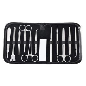 Kit de dissection manuel réutilisable de haute qualité en acier inoxydable de qualité chirurgicale Instruments chirurgicaux Anatomie Set Medical Basic - Product Image 1