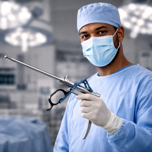Ensemble de perforateurs de calculs urinaires manuels de type Mauermayer, instrument endoscopique en acier inoxydable pour lithotritie - Product Image 2