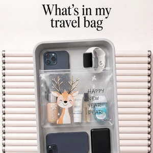 Bolsa de Seguridad para Líquidos de PVC Transparente Aprobada por la TSA, Bolsa de Aseo de Viaje Reutilizable con Cierre Deslizante Suave y Personalizada - Product Image 5