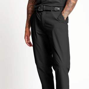 Pantalones de golf elásticos de rendimiento para hombres: de secado rápido y ligeros, perfectos para un juego cómodo y flexible en el campo de golf - Product Image 3