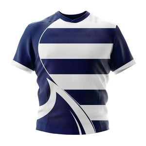 Nouvelle tenue de rugby pour hommes, couleur unie, confortable, séchage rapide, vente chaude, uniforme de sport pour hommes - Product Image 4