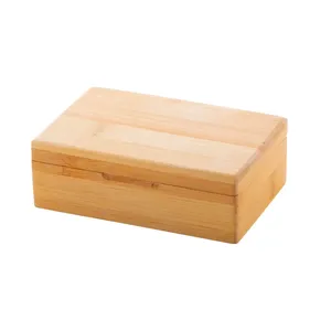 Boîte à bijoux en bambou Arashi, organisateur écologique pour gadgets - Product Image 3