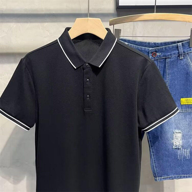 【เสื้อโปโล】สีดำ