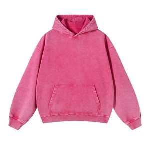 Sudadera con Capucha Deportiva Informal para Hombre, Sudadera con Capucha Holgada de 430 g, Sudadera de Forro Polar Personalizada, Sudadera Gruesa 100% Algodón para Hombre - Product Image 6