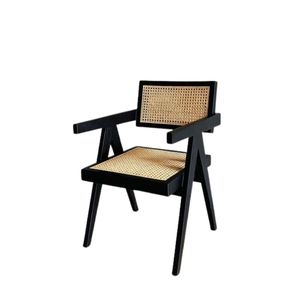 Chaises de jardin en teck et rotin, design moderne et élégant, qualité d'usine. - Product Image 3