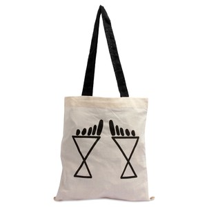 Elegante bolso de mano de lona de algodón orgánico espacioso de alta resistencia para mujeres y niñas hecho de material ecológico para ir de compras - Product Image 2