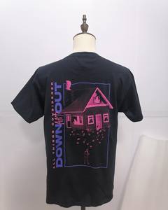 Camiseta en blanco Marca personalizada Camiseta estampada de algodón de alta calidad Camisetas lisas al por mayor - Product Image 6