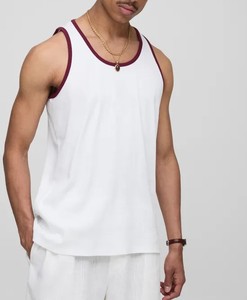 Débardeur confortable en tissu de coton extensible pour hommes, vêtements de sport et d'entraînement, gilet sans manches pour le fitness et le confort - Product Image 4