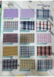 "เส้นด้ายหลากสีย้อมผ้าฝ้ายโพลีผ้าฝ้ายลายชุดนักเรียนวัสดุ | มีสินค้าจำนวนมาก" - Product Image 3