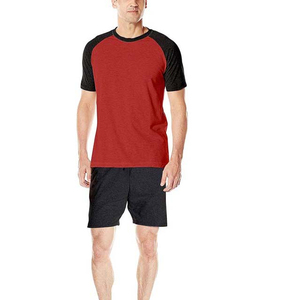 2025 vente en gros personnalisé hommes vêtements de sport d'été respirant coton Polyester à manches courtes t-shirt coupe ajustée ensembles jumeaux - Product Image 3