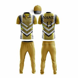 El mejor uniforme de camiseta de equipo de cricket personalizable de fábrica crea tu propia camiseta de cricket única - Product Image 2