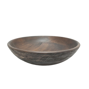 Utensilios de cocina, cuenco redondo de madera, ensaladera de Color Natural, cuenco para servir, mezcla para vajilla, mesa hecha a mano a granel - Product Image 5