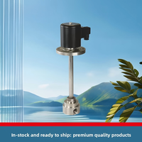 Katup Solenoid Kriogenik Bola Berflens Baja Tahan Karat OEM Nitrogen Cair/Oksigen Cair 2 Arah Normal Tertutup Suhu Rendah 0-10 bar