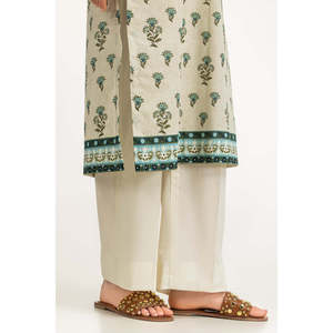 Traje Casual de 3 Piezas IUSTKSD-2064 con Estampado y Detalles Bordados, Transpirable y Elegante - Product Image 2