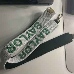 Correa de Hombro para Bolso Bordada y con Cuentas, Hecha a Mano, Ligera, Personalizable en Color y Tamaño - Product Image 1