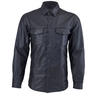 Pas cher Prix impression personnalisée respirant hommes chemise de chasse en cuir formelle de haute qualité taille adulte - Product Image 1