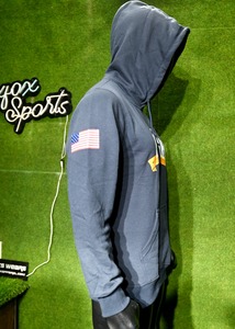 Sweat à capuche unisexe 450 Gsm en gros Impression de logo personnalisée Motif uni Col à capuche pour la saison d'automne - Product Image 4