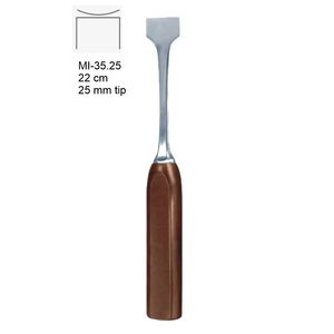 Hochpräzises 30mm 22cm ortho pä disches wieder verwendbares chirurgisches Instrument aus <span class=keywords><strong>Lexer</strong></span>-Knochenmeißel-Edelstahl mit Komfort faser griff - Product Image 5