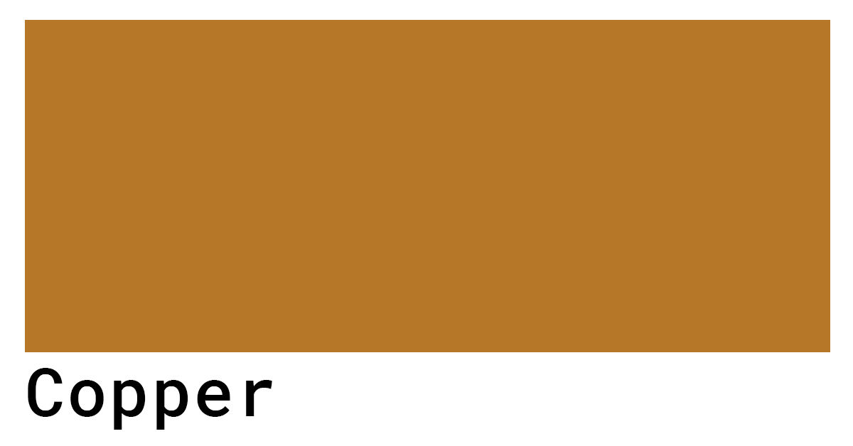 สีทองแดง