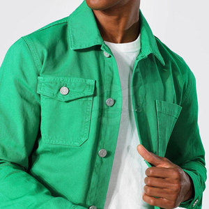 Camisa de Hombre de Alta Calidad a Bajo Precio, con Cuello Alto, Estilo Urbano, Talla Grande, Corte Ajustado, Invierno, Ecológica, con Logotipo Personalizado Impreso en Lona - Product Image 6