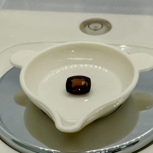 Chất Lượng Tốt Tự Nhiên Nâu Zircon Lỏng Đệm Cắt 8.1X6.1X3.8Mm 2.30cts Bông Tai Làm Nhập Khẩu Sản Phẩm - Product Image 2