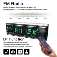 Reproductor de Música MP3 Portátil para Automóvil de Alta Calidad con Conexión USB BT, Sintonizador de Radio con Circuito Integrado 7388, Carga Rápida, Formato de Audio FLAC