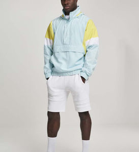 Chaqueta Cortavientos Deportiva Personalizada con Logotipo para Hombre, 100% Poliéster, Ligera y Transpirable, Color Sólido para la Temporada de Otoño - Product Image 4