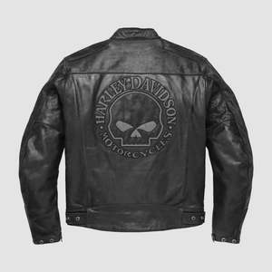 แจ็คเก็ตหนังกะโหลกฮาร์เลย์เดวิดสัน - Product Image 2