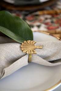 Elegant Metal Napkin Ring Perfect For Enhancing Theme Based <b>Table</b> Decorations At Special <b>Occasions</b> - Product Image 3