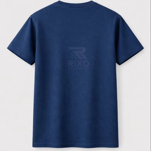 T-shirt pour homme en coton 100% uni décontracté |   Manches courtes de haute qualité, coupe classique |   Tissu doux et respirant, col rond, pour un usage quotidien - Product Image 3