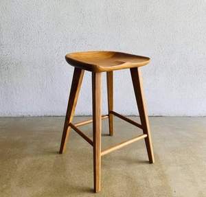 Muebles de cocina de teca de lujo, mostrador, silla alta de comedor, taburete de Bar de madera, sillas de diseño, Mostrador de cocina, sillas de Bar de teca - Product Image 6