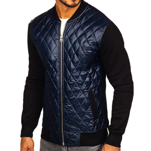 Unisex OEM Custom 2025 Men's Fashion <b>Lightweight</b> Slim Zipper Bomber <b>Jacket</b> Custom Polyester for Waterproof Plus Size - Product Image 6