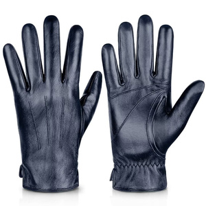 Top Trendy Leather Fashion <b>Gloves</b> High Stitching Breathable Product Ultra Soft <b>Touch</b> Leather Fashion <b>Gloves</b> For Men's - Product Image 6