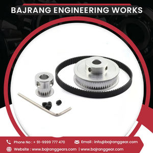 Nouvelle collection d'accessoires de voiture personnalisés Poulie de distribution de haute précision en aluminium et acier inoxydable d'Inde - Product Image 2