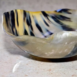 ชามสลัดเขาควายไม่เหมือนใครสำหรับห้องครัวในฟาร์มชามสลัดเขาควายหรูหราสำหรับโต๊ะอาหารสุดหรูงานฝีมือทำมือ - Product Image 1