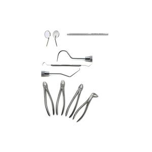 Kit chirurgical dentaire manuel réutilisable de qualité allemande, 9 pièces, certifié CE, ensemble d'instruments - Product Image 1