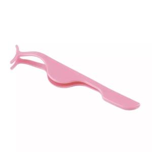 Pinzas de pestañas de precisión bonitas en rosa de alta calidad Material de acero inoxidable con una punta puntiaguda para un glamour sin esfuerzo - Product Image 1