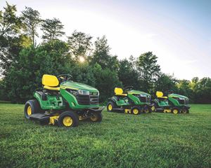 2024 pour JohnDeere X758 4X4 tondeuse à gazon électrique autoportée haute qualité tracteur de jardin machines sans fil 4 temps coupe-herbe - Product Image 4