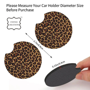 Promotion d'usine conception personnalisée sous-verres en bois bord rond liège avec support en fer matériel PC ensemble d'emballage en vrac - Product Image 2